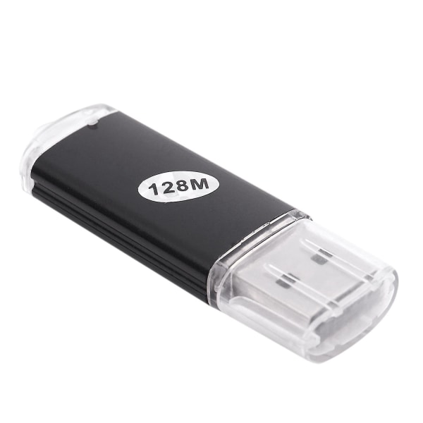 10 X USB-muistitikku 2.0 128 Mt lahja musta