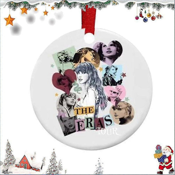 Taylor Swift The Eras Tour Vedhæng Julepynt Til Juletræet Nytårsgave Til Kvinder Veninder B