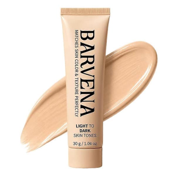 BARVENA Fargeendrende Foundation Matcher Hudfarge og Tekstur Perfekt - 30g #01