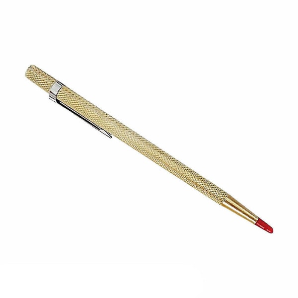 Pen Scriber Markør Skriving Metall Glass Keramikk, Ingeniører Wolfram Scribe - Jxlgv Gold