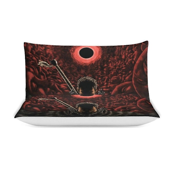 x123 Anime Berserk 3-delat Sängklädesset Varmt Och Bekvämt Mjukt Påslakanset med 1 Påslakan Och 2 Örngott för Sovrum b123 240x260cm 94x102in
