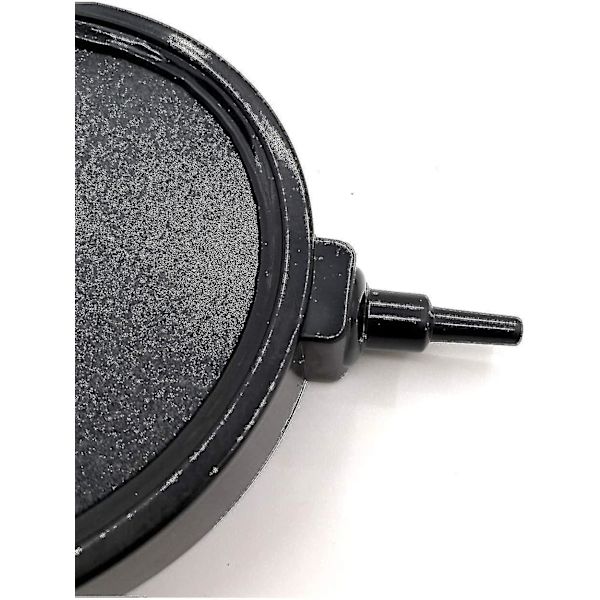 Rund skive luftsten diffuser, luftsten disk, luftsten akvarium boble sten rund, luft boble sten ultra stille, hydroponisk, belufter, pumpe, akvari