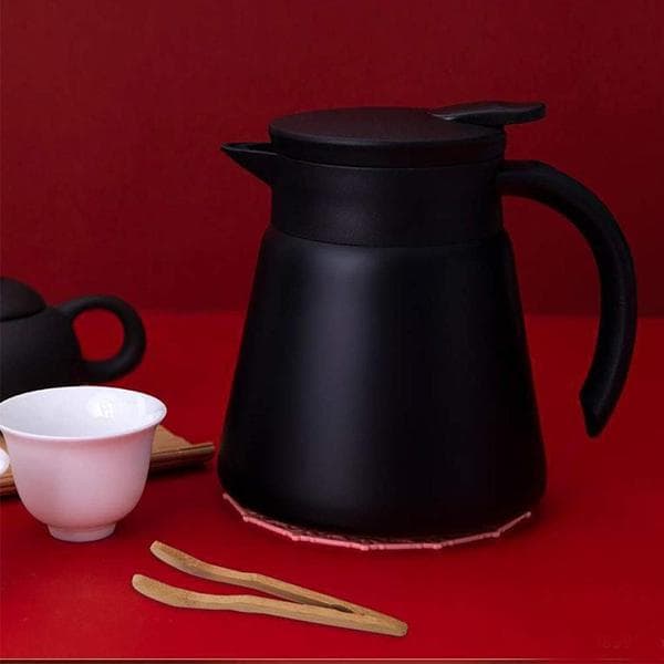 Kaffemaskine Tekande 680ml Rustfrit Stål Termokande Isoleret Kaffe Vand og Drikkedispenser