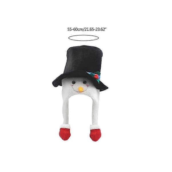 Sjov julehat julehøjhat julefesthat sjov snemands hat Black