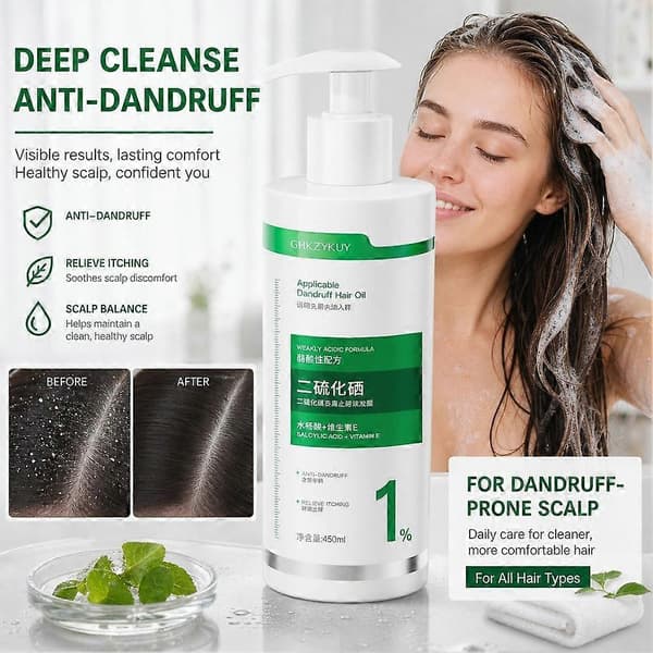 Selensulfid flassjampo - 450 ml