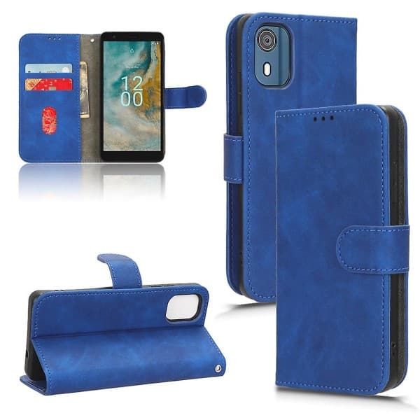 SQBB Skin Feel Phone Case for Nokia C02 Blue_max