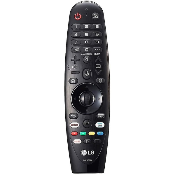 Lg Remote Magic Remote kompatibel med mange Lg-modeller, Netflix og Prime Video-genvejstaster