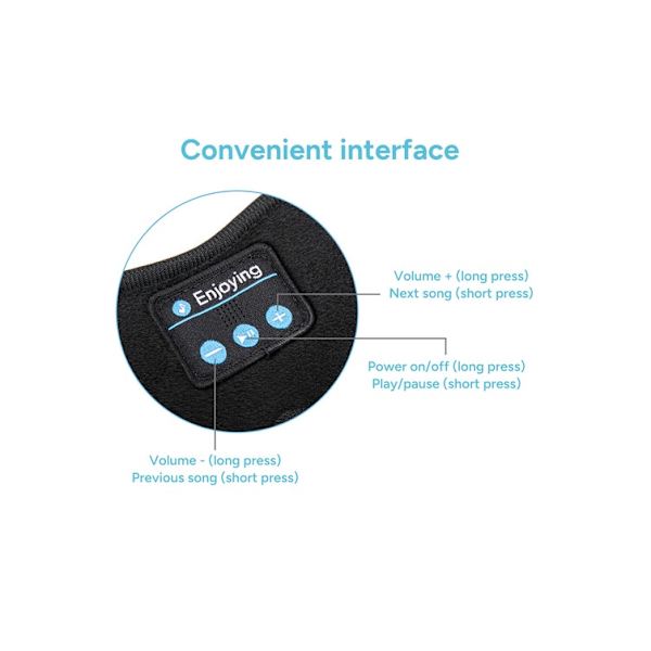 Bluetooth sovemaske