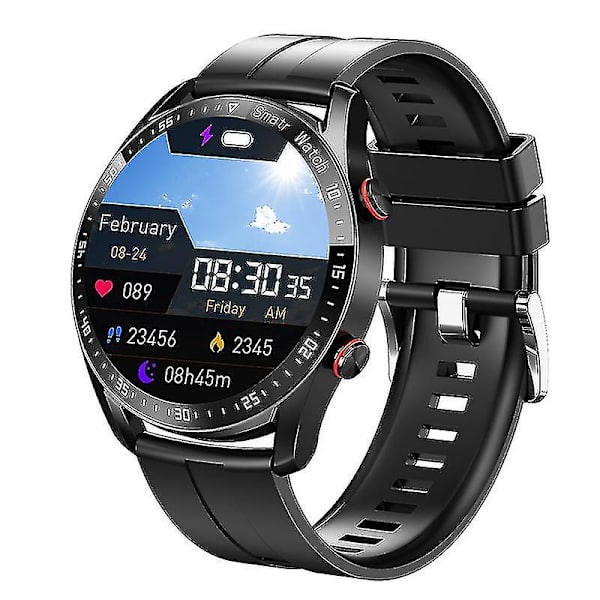 För Huawei Smart Watch Män Vattentät Sport Fitness Tracker Multifunktion Bluetooth Samtal Smartwatch Man För Android Ios