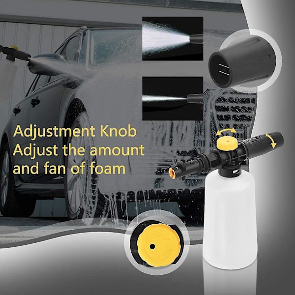 Justerbar skumnæse 700ml skumlans til Karcher K-serie K2/k3/k4/k5/k6/k7