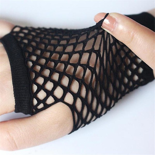 Nye Fashion Neon Net Handsker Fingerless Leg Arm Manchetter Fest Kostumer Kvinder Sexet Smukke Arme Varme