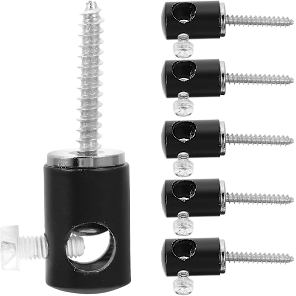 6 st Swag-krok Ljus Hängande Krok Diy Pendel Ljus Hängande Krok Tillbehör