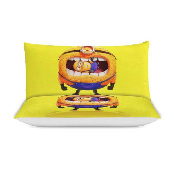 x337 Despicable Me 3-delat Sängklädesset Varmt Och Bekvämt Mjukt Påslakanset med 1 Påslakan Och 2 Örngott för Sovrum b3 240x260cm 94x102in