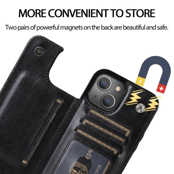 iPhone 13 Cover Pung Sort