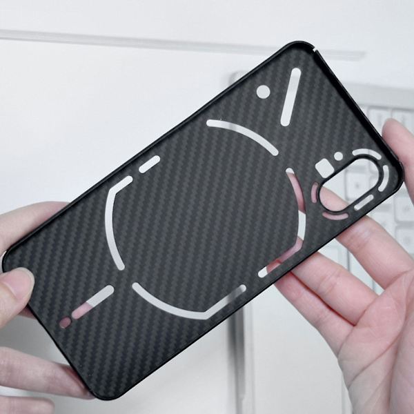 Luksus Ultra Slim Ægte Carbon Fiber Hard Cover Telefon Cover Til Nothing Phone 1