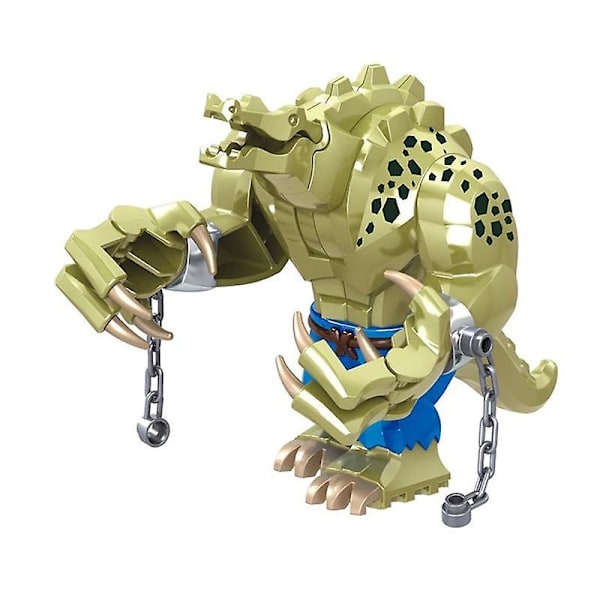 Batman Crocodile Killer, Figure Construction Building, Blocks Bricks Crocodile Killer