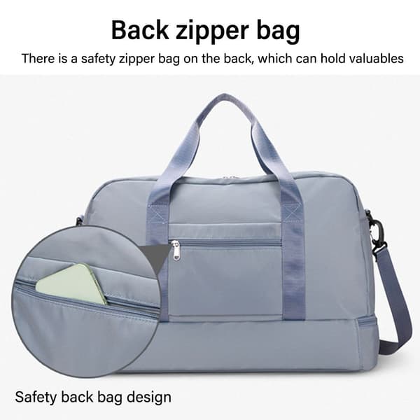 Weekendtaske til kvinder, håndbagage, SORT Black