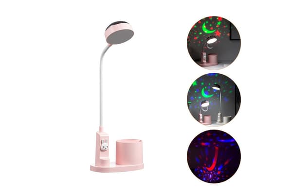 Stjernekanin Børn Projektionsbordlampe