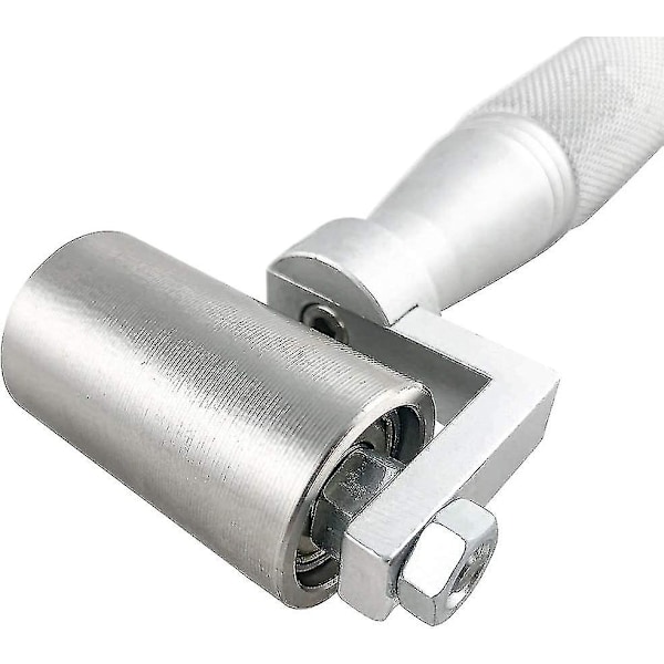 Handtryckvals, platt rostfri sömvals för tapetkantfog (40 mm)
