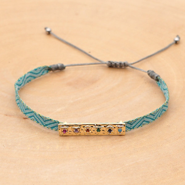 Venskab Armbånd til Kvinder Multicolor Reb Armbånd Bangles