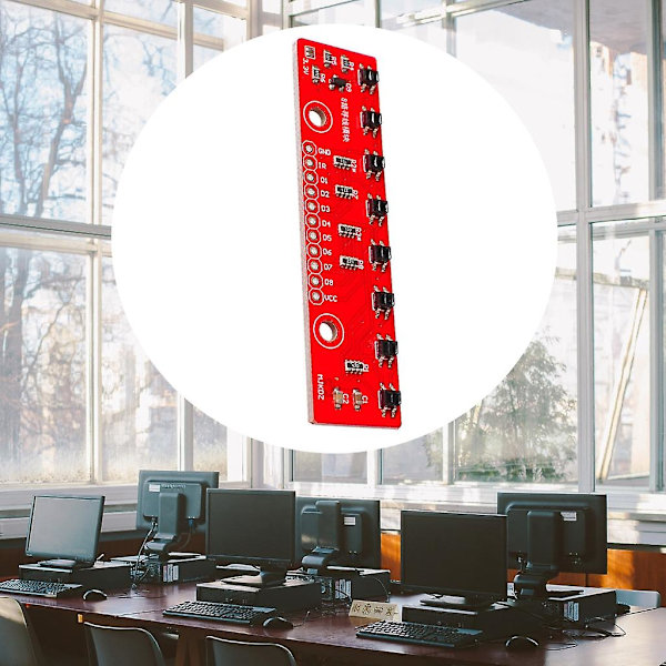 8-kanals detekteringskort Ir infraröd spårningssensormodul för Arduino