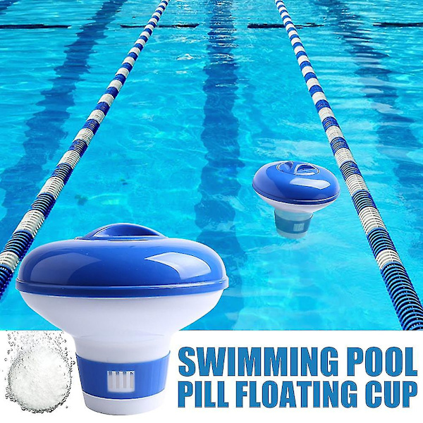 Automatisk klortablet dispenser flydende pool spa desinfektionsboks Hy
