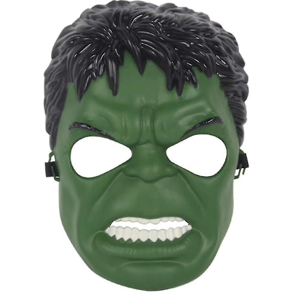 Hulk Mask för barn - Superhjältekostymer för barnkalas, Hulk-leksaker presenter för Halloween Cosplay Maskeradfester (Hulk Mask)