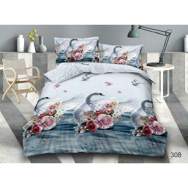 v5177 Påslakanset med överdrag, dra-på-lakan & örngott Sängkläder* Lakan IU5177 135x200cm 53x78in