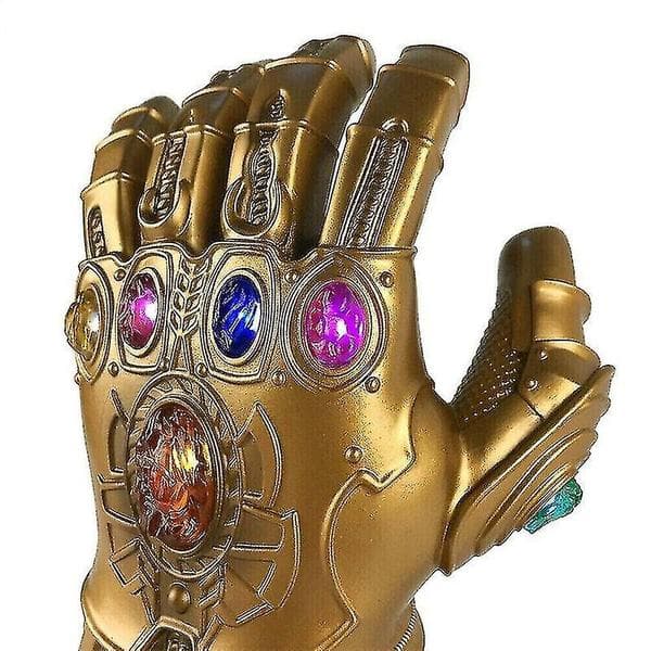 Thanos Infinity Gauntlet LED-valolla Avengers 4 Cosplay-lelu lapsille