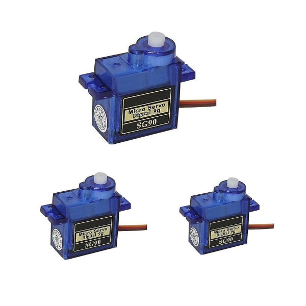 Sg90 Metal Tooth Micro Servo 9g Servo / 9g 3pcs