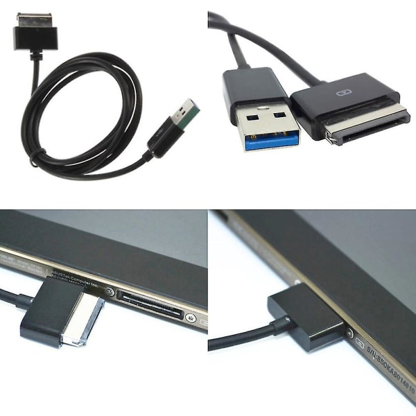1m USB 3.0 -datakaapeli Asus Eee Pad Tf101 Tf201 Sl101 Tf300 Tf700t -lataukseen