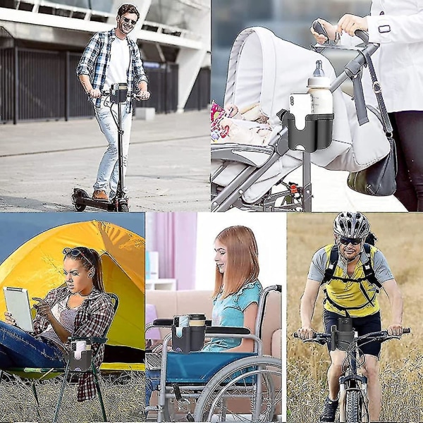 Kopholder Til Klapvogn Buggy, Flaskeholder Cykel Kopholder Klapvognskop