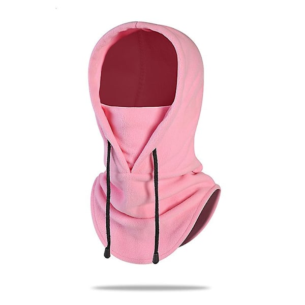 Fleece-halsduk för kallt väder Pink
