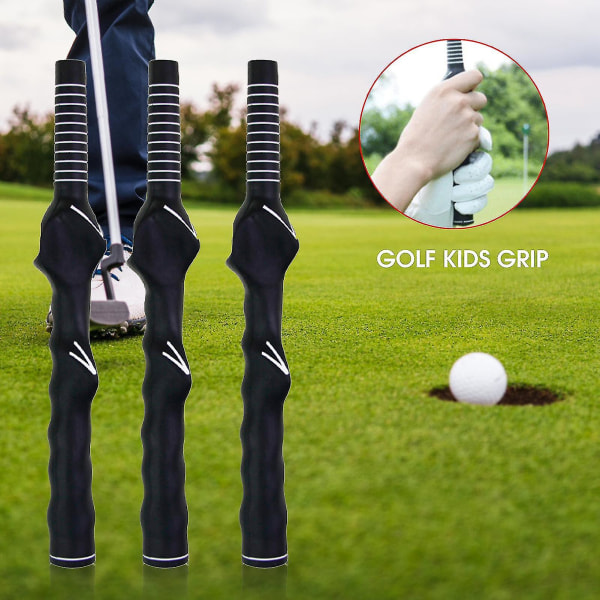 Club Grip Anti-Slip Swing Övningar Ergonomisk design Nybörjare Korrekt träning Golfgrepp för Golf Club_ahf