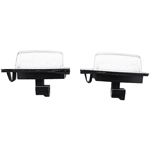 2 kpl 12v Led Canbus Led -rekisterikilven valo Mitsubishi Outlanderille
