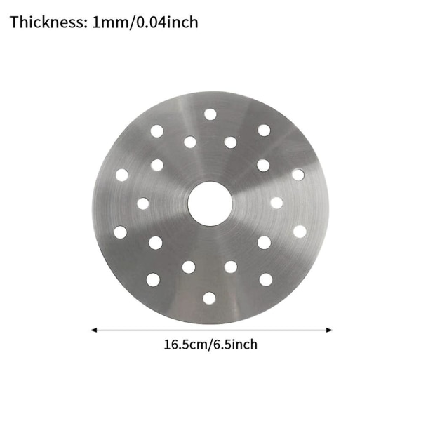 Heminduktionsspis Värmefördelningsplatta Köksgryta Kastrull Ledning Rund 16.5cm