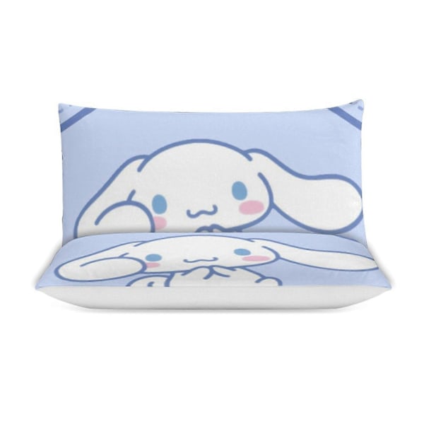 v1260 Cinnamoroll Täcke Set Tjockt Mjukt 3 Delars Sängklädesset Året Runt Täcke med 2 Örngott för Vuxna Kvinnor Flickor Tonåringar Hem Rum Inredning io 240x260cm 94x102in