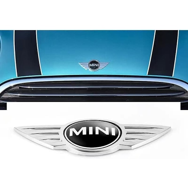 Mini Nyt Ægte Hætte Mini Cooper Emblem Mærke