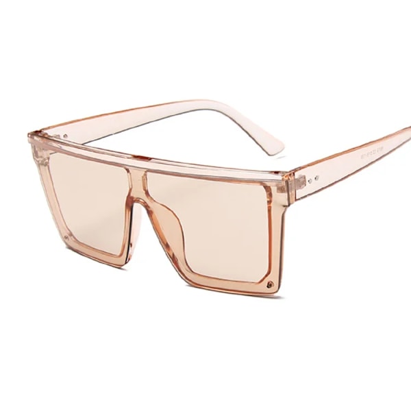 Retro mustat neliskanttiset aurinkolasit miehille, merkkisuunnittelija, ulkomuoti, aurinkolasit, klassiset vintage-miesten sävyt, ajo-lasit Gafas De Sol Champagne