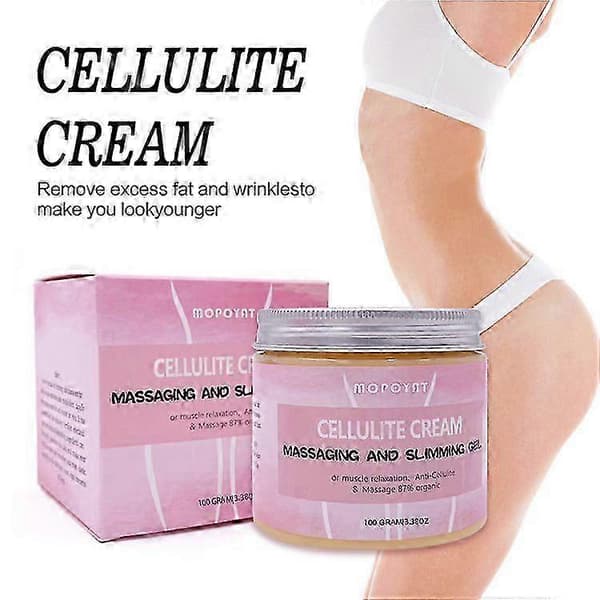 Cellulitmassagekräm Cellulitkräm Ekologisk Senap Anti-cellulit Salva