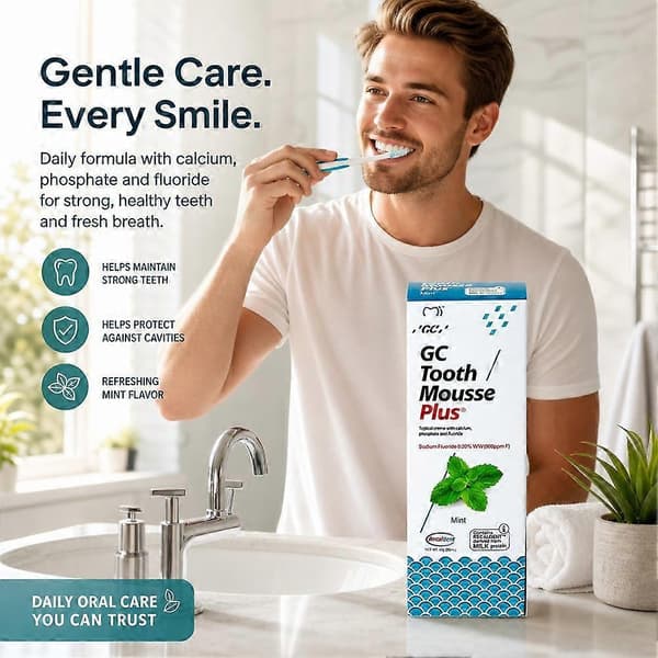 Skum Mousse Til Tænder Fluoriseret Creme Mousse Til Forebyggelse Af Huller blue 50g
