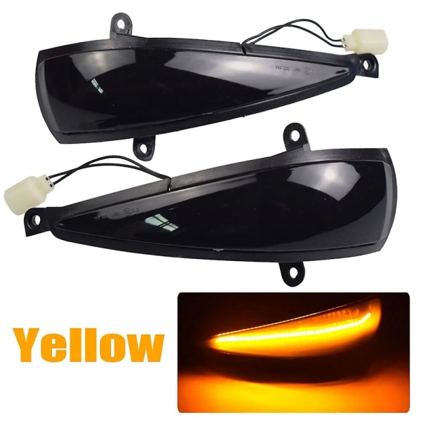 2 stk. Dynamisk Blinklys til Honda Civic 8. Mk8 Hatchback LED Blinklys 3D 5D Sidespejlslampe 2006 2012 FN2 FN FK