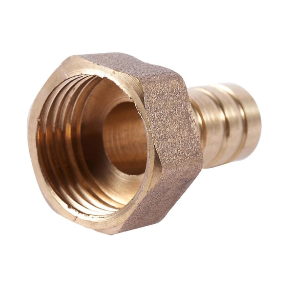 12mm slangepigg 1/2bsp hunngevind hurtigkobling adapter gull