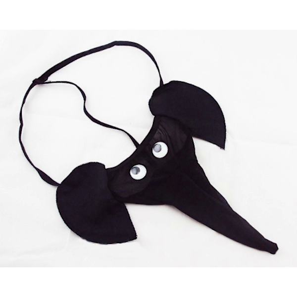Elefantti-seksiseikkailu hauska stringit Black