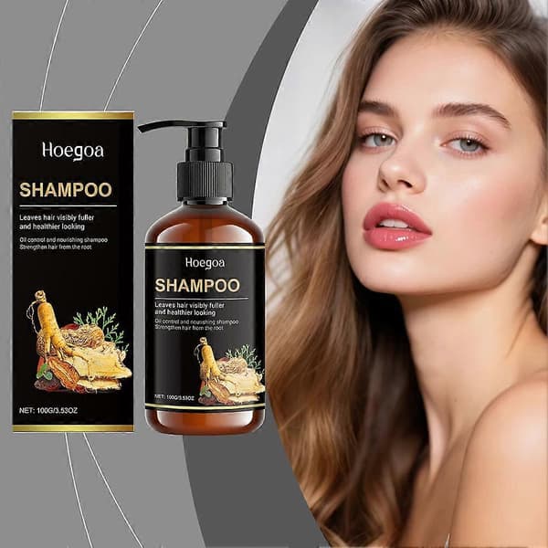100 ml schampo mot håravfall - Gör håret synbart fylligare, stärker rötterna bäst Black 100ml