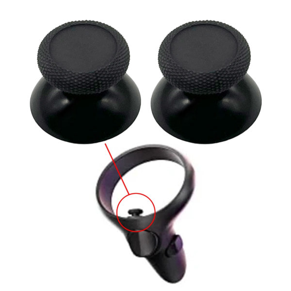 Ersättningsjoystick Kontrollknappar Reparationsdelar Analog Tumspak Hatt för Meta Oculus Quest 2/Pro VR-kontroller null - 2 0.01