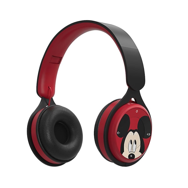 Langattomat Bluetooth-kuulokkeet lapsille, säädettävä lasten kuulokemikrofoni kouluun, kotiin tai matkalle, Spider-Man / Captain America / Mikki Hiiri / Minni Hiiri Mickey Mouse