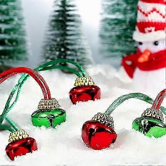 60 stykker juleklokkehalskæder julehalskæder til juletilbehør