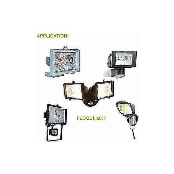4-pack R7s 120w 230v Halogenlampor - Varmvit 2700k