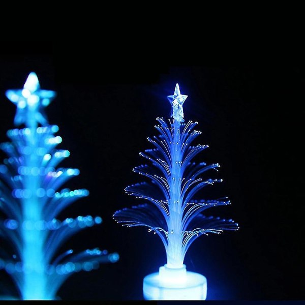 Hidas salama värikkäät valot Mini Led joulukuusi yövalon väriä vaihtava joulukuusi kotiin pöytäjuhlasisustus charmia